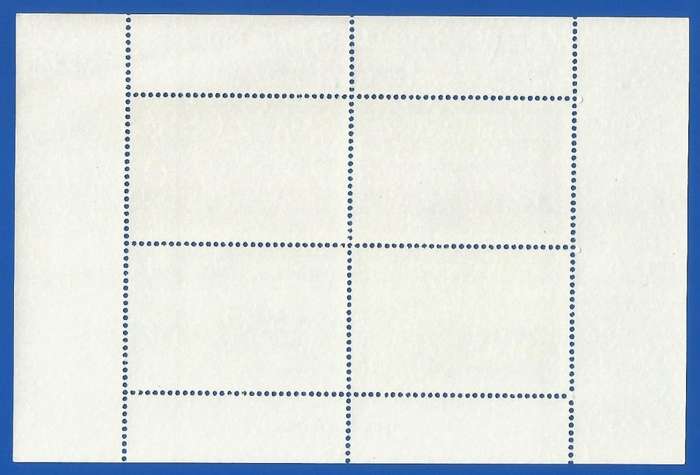 Zimbabwe-MNH-M/S-1980-75th Anniversary of P.O.S.B.-Thematic-Buildings-Post Office
