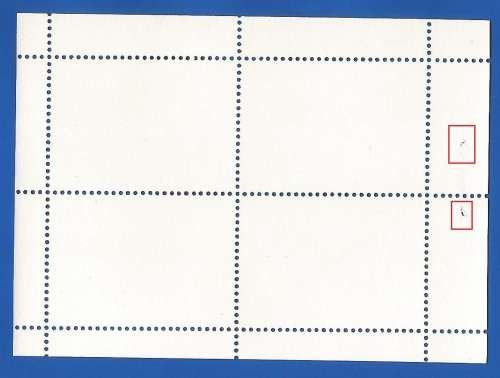 Jersey-MNH-1p-Booklet Pane-Thematic-Symbol-Places of Interest