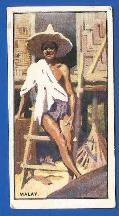 Vintage-Collectable-1xCigarette/Tobacco Card-People Of The Empire-No15-Culture