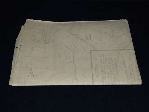Standard Railway Map Of South Africa-1940 up to the Rhodesia`s