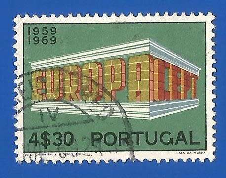 Portugal 1969 EUROPA Stamps -Used-Thematic-Symbol