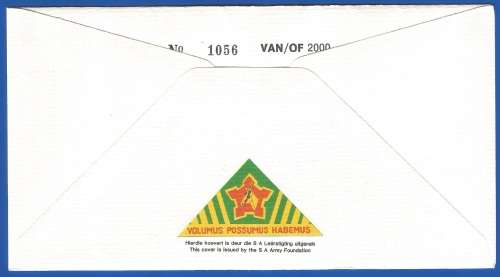 RSA-S A Army-FDC-Cover-No28-Signed-Group 24 Headquarters-No1056of2000-Thematic-Army-Military