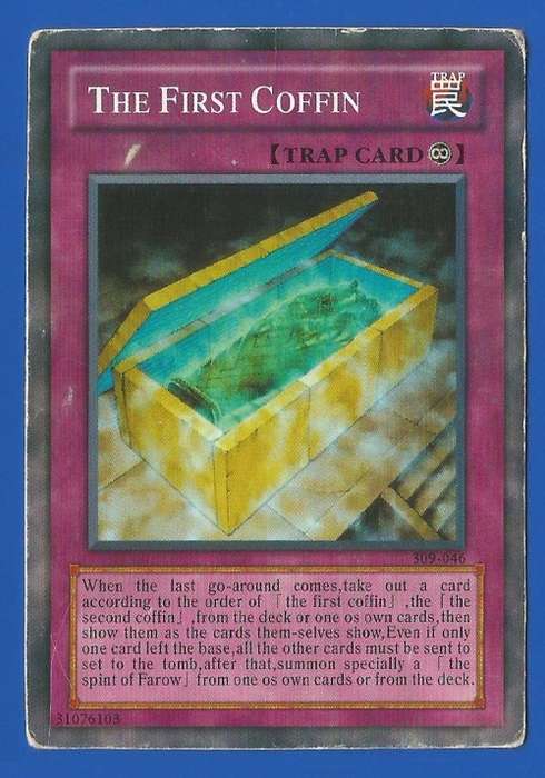 YU-GI-OH-Trading Card Game-Konami-The First Coffin