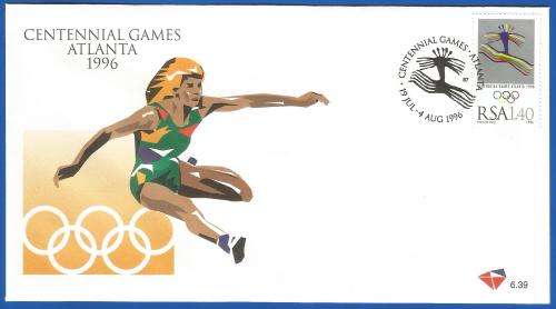 RSA-FDC-1996-SACC 6.39-Olympic Games Atlanta-Thematic-Symbol