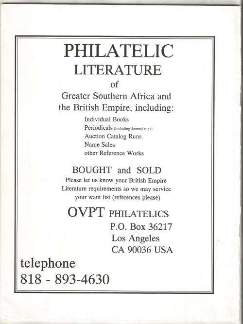PSGSA- Forerunners Magazine-Nov-2002 /Feb 2003-Volume XVI- No2-Pg45-85