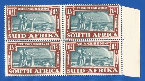 Union of SA 1938 Commem of Voortrekkers SACC80 MNH-Thematic-Symbol-Scenery