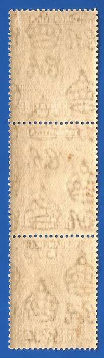 KUT SG110- MNH-1c-Thematic-Royal Family-King variety, smudging value tablet bottom stamp