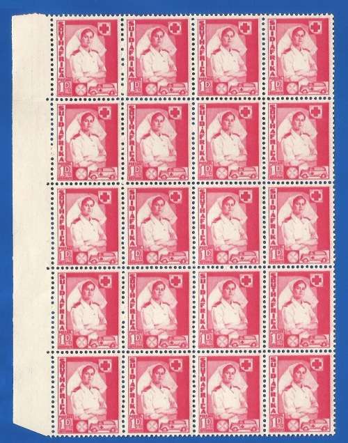 Union of South Africa SACC88 Large War - MNH- Thematic- Nurse-Uniform