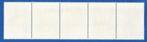 RSA-1990-MNH-SACC722-726-National Stamp Day-Setenant Strip of 5-Thematic-Stamps