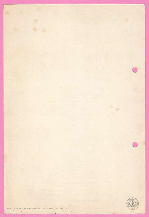 Vintage-Menu-1957-Union Castle Line-R.M.M.V. Stirling Castle-Dinner