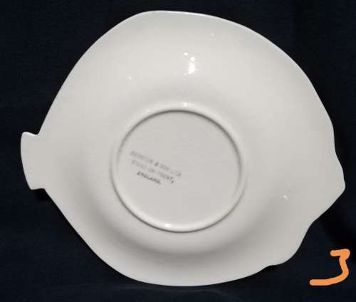 Shorter and Son- 1930`s Stoke on Trent-England-Fish Plate-Small (19cmx17cm)