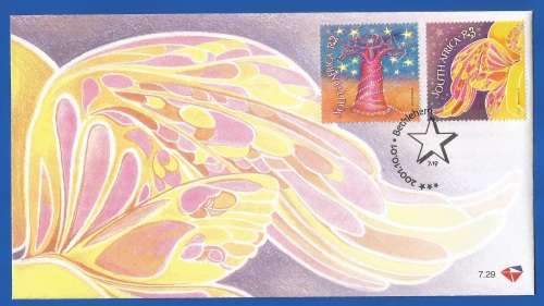 2001-Republic of South Africa-First Day Cover-SACC 7.29-Christmas 2001.