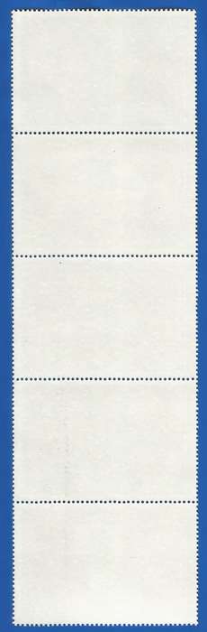 1994-RSA-Setenant vertical strip of 5-MNH- SACC 873-877-Child Art-`Our Family`