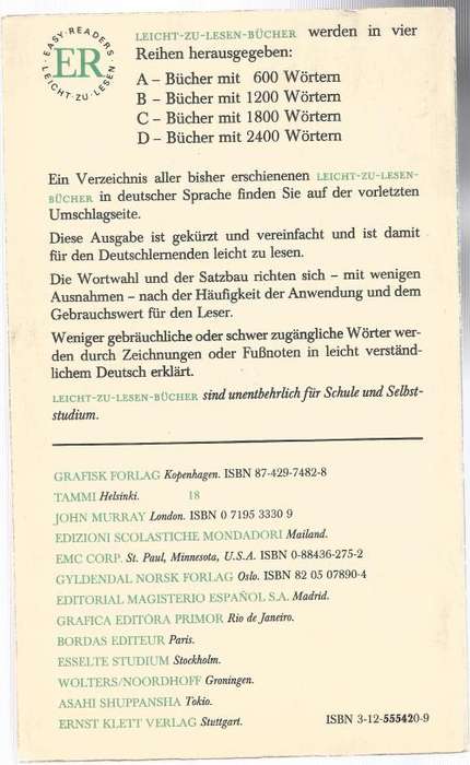 Book-Der Gasmann-Heinrich Spoerl-1974-64-page Book-Fair Condition-German-Soft Cover