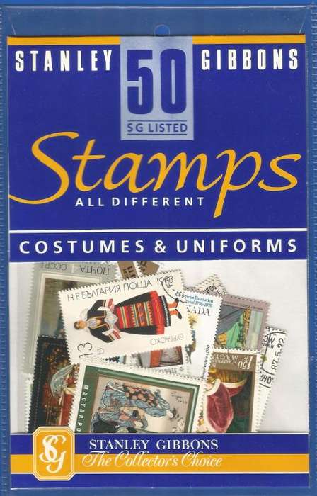 Stanley Gibbons-Pre-Packed Stamps-Used-Unchecked-Theme Stamps-Sold as Is