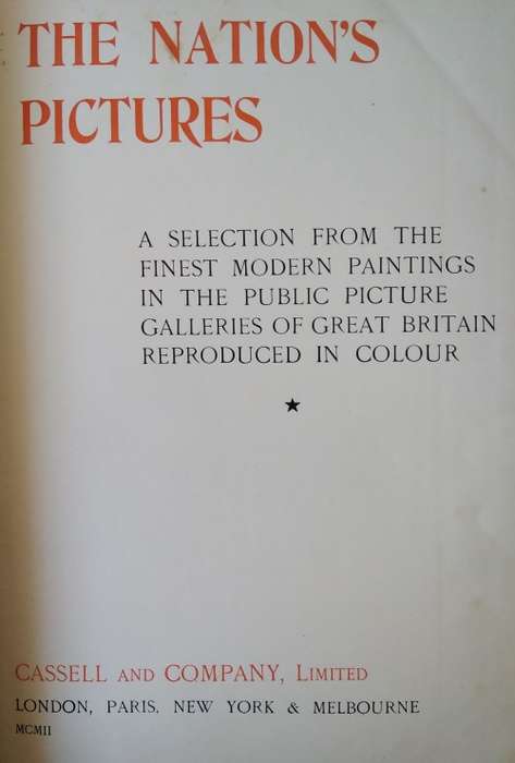 Book-The Nations Pictures-48 Pictures of National Galary Paintings.