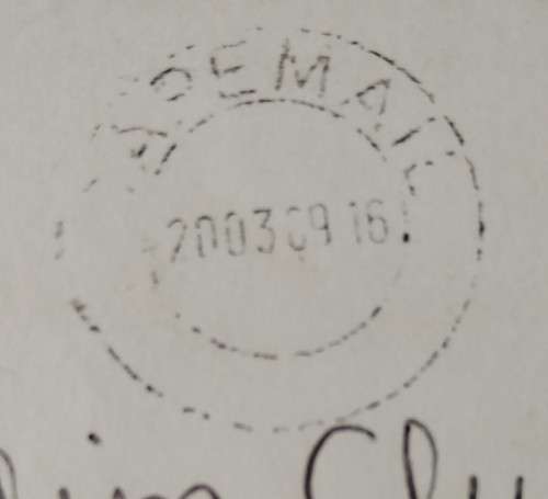Domestic Mail-Cover-Postmark-2003
