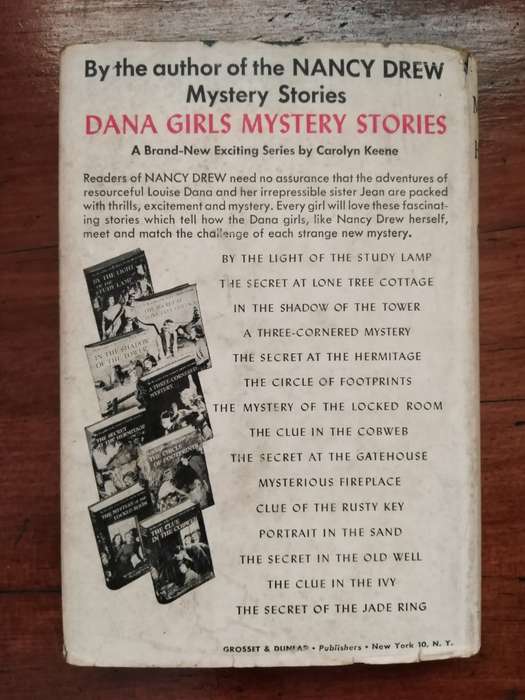 The Message in the Hollow Oak - Carolyn Keene Nancy Drew  1935 218 pages Some damage to Jacket Merli