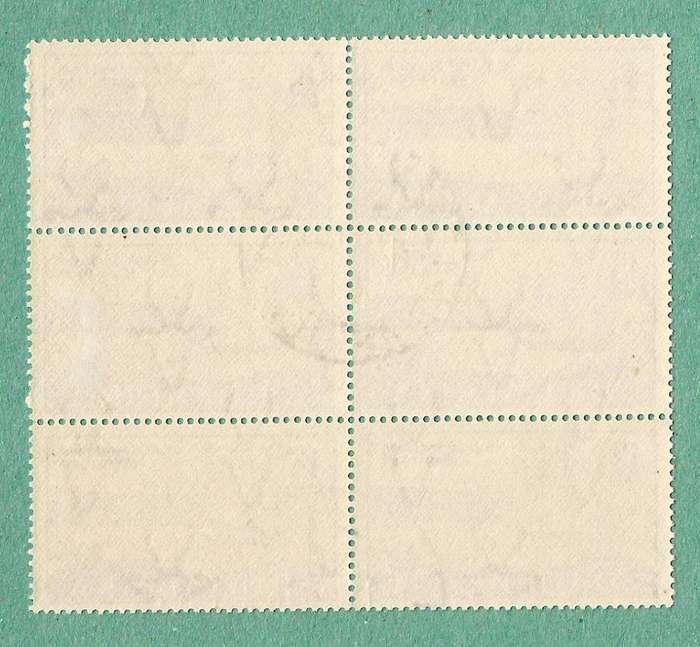 1949-Union of SA-Cent of Arrival of British Settlers in Natal. Midd Right Spots on stamp