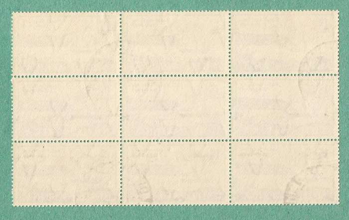 1949-Union of SA-Cent of Arrival of British Settlers in Natal. Bot Middel stamp, mark behind `N`