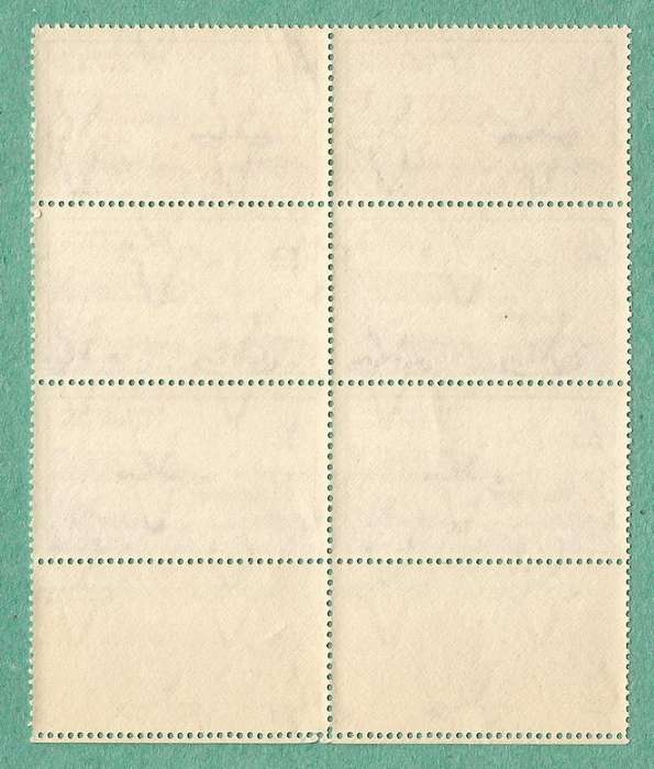 1949-MNH-Union of SA-Cen. of Arrival of British Settlers in Natal. Bottom Left, tail to N of Natal