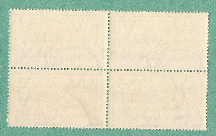 1949-MNH-Union of South Africa-Centenary of Arrival of British Settlers in Natal. Pennant Flaw