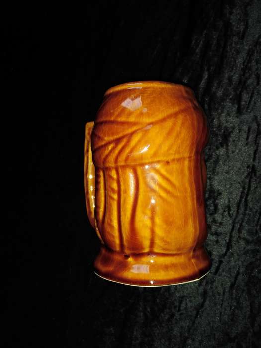 Brown beer Tankard. No Name. 15cm high