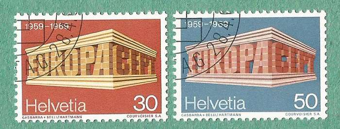 Switzerland Stamp Used 1969 EUROPA CEPT