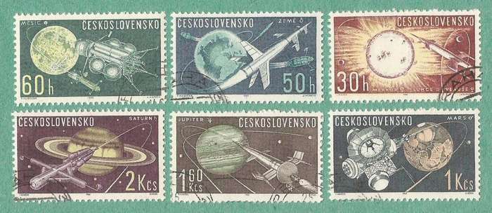 Czechoslovakia Used 1963 Space Research