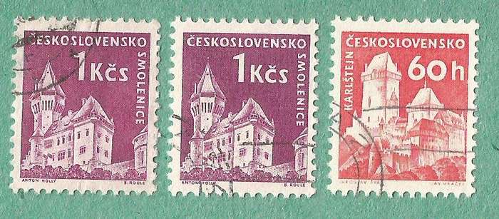 Czechoslovakia Used 1960 Czechoslovak Castles