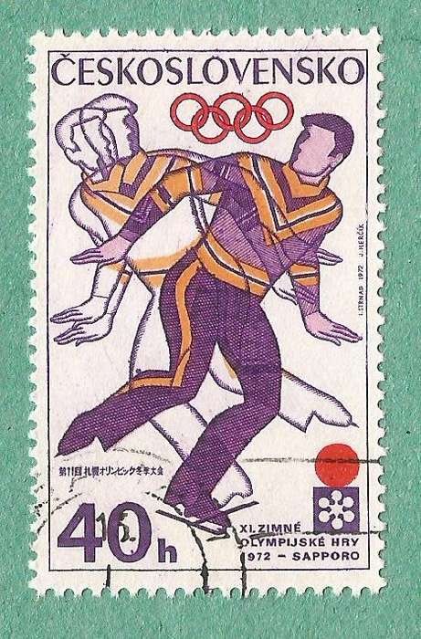 Czechoslovakia Used 1972 Winter Olympic Games - Sapporo, Japan