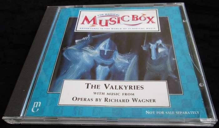 1995-Collectible-The Magical Music Box-No18-Magazine + CD. The Valkyries. Sold As Is.