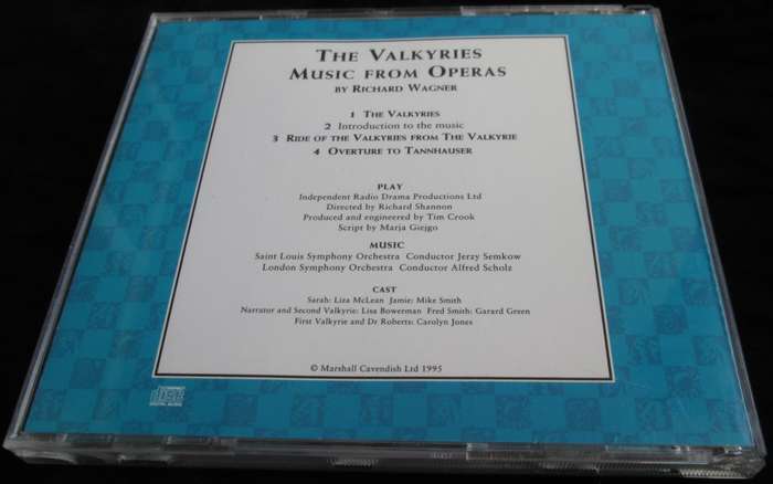 1995-Collectible-The Magical Music Box-No18-Magazine + CD. The Valkyries. Sold As Is.