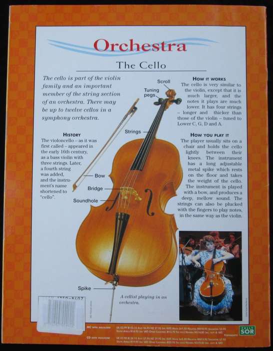 1995-Collectible-The Magical Music Box-No16-Magazine + CD. The Big Freeze. Sold As Is.