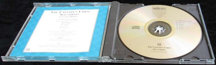 1995-Collectible-The Magical Music Box-No24-Magazine + CD. The Captain`s Curse. Sold As Is.