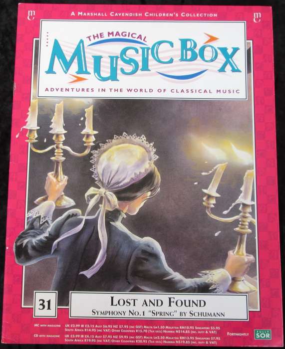 1996-Collectible-The Magical Music Box-No31-Magazine + CD. Lost and Found. Sold As Is.