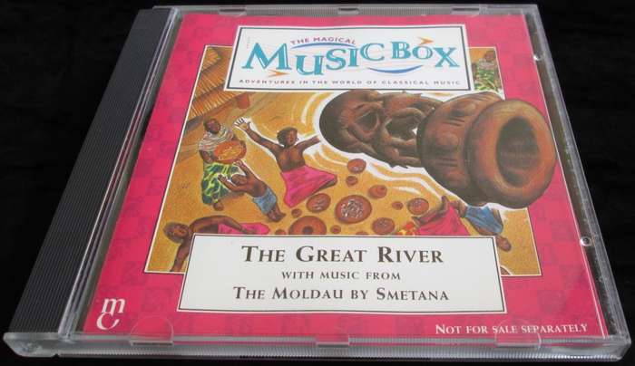 1996-Collectible-The Magical Music Box-No40-Magazine + CD. The Great River. Sold As Is.