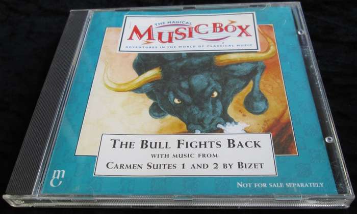 1995-Collectible-The Magical Music Box-No9-Magazine + CD. The Bull Fights Back. Sold As Is.