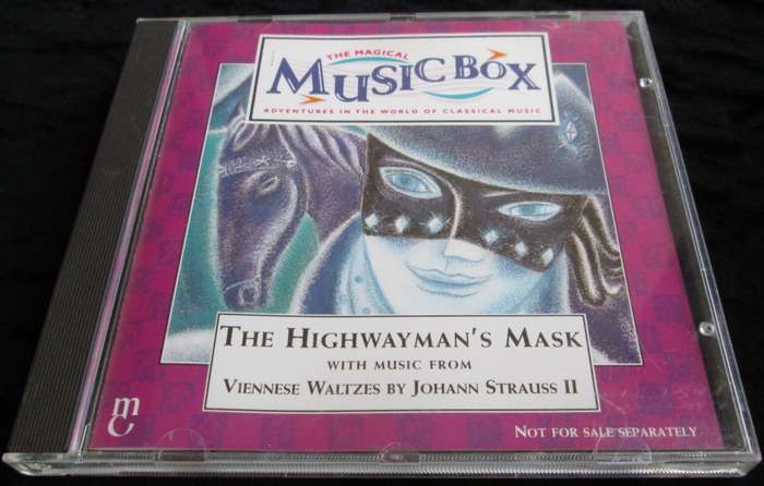 1995-Collectible-The Magical Music Box-No14-Magazine + CD. The Highwayman`s Mask. Sold As Is.