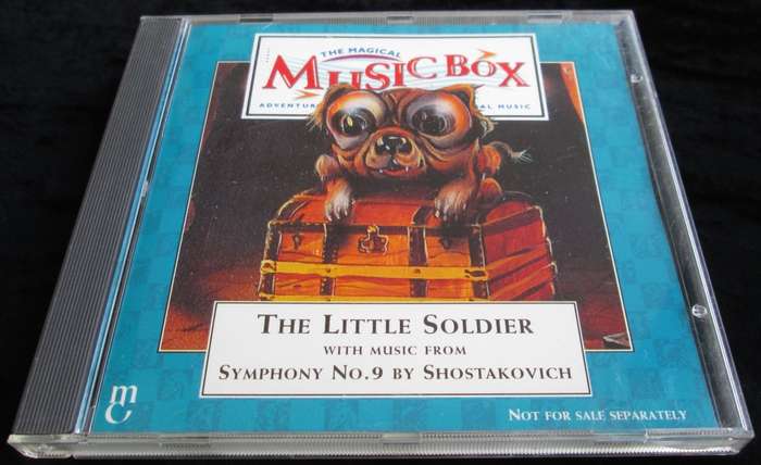 1996-Collectible-The Magical Music Box-No52-Magazine + CD. The Little Soldier. Sold As Is.