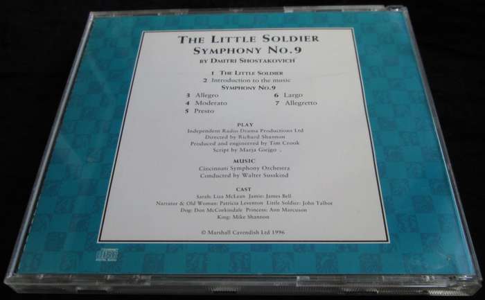 1996-Collectible-The Magical Music Box-No52-Magazine + CD. The Little Soldier. Sold As Is.
