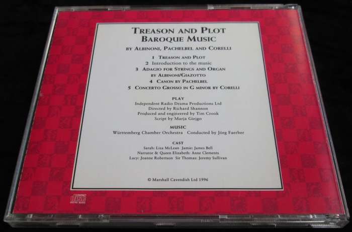 1996-Collectible-The Magical Music Box-No50-Magazine + CD. Treason and Plot. Sold As Is.
