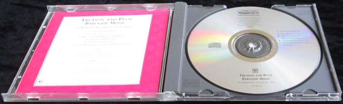 1996-Collectible-The Magical Music Box-No50-Magazine + CD. Treason and Plot. Sold As Is.