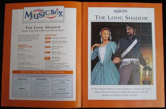 Collectible-The Magical Music Box-No34-Magazine. The Long Shadow. Sold As Is.