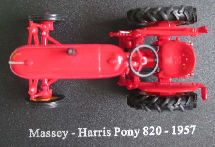 Scale Model-Tractor-Massey Harris Pony 820-1957