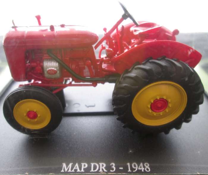 Hachette Partworks-Scale Model-Tractor-Map DR3-1948