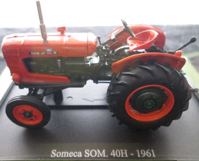 Hachette Partworks-Scale Model-Tractor-Someca SOM 40H-1961