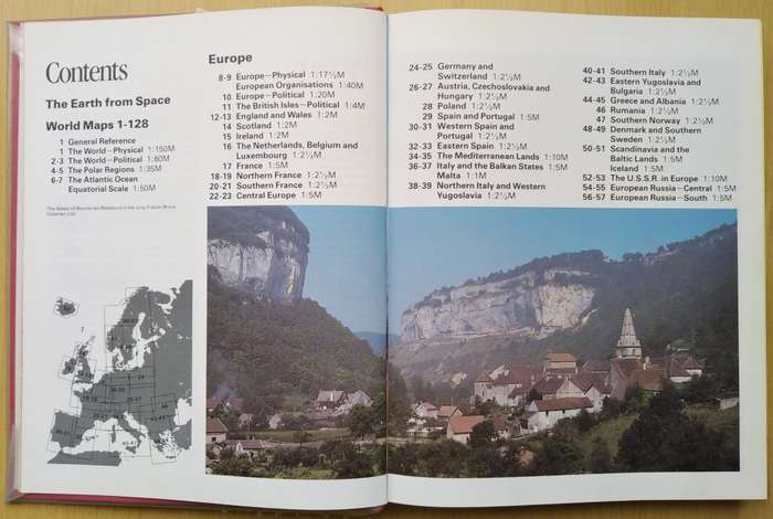 Book-1983-New World Atlas/224pages