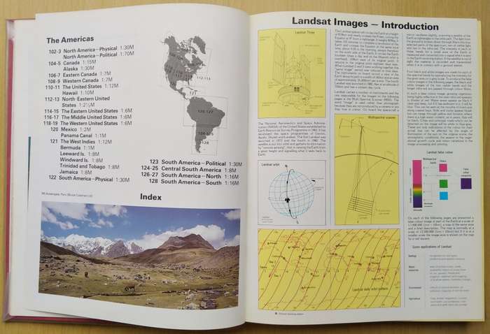 Book-1983-New World Atlas/224pages