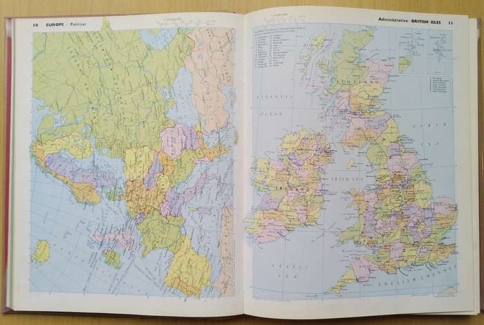 Book-1983-New World Atlas/224pages